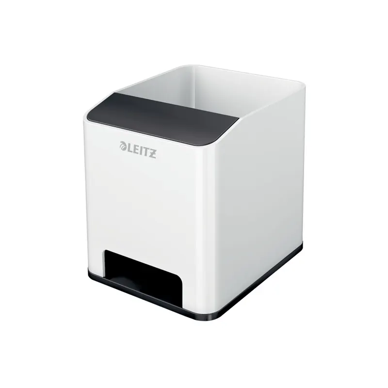 Stifteköcher Leitz WOW Duo Colour Sound 5263 - 90 x 100 x 101 mm schwarz Polystyrol