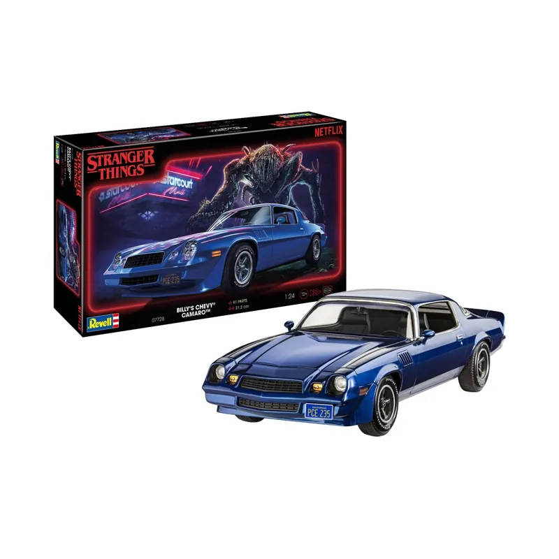 "Stranger Things" Billy's Chevy Camaro Z/28 Revell Modellbausatz
