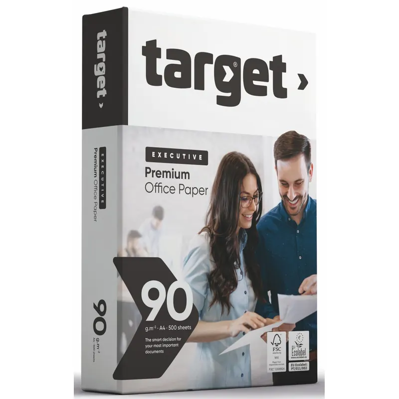 Target Executive / Personal Kopierpapier 90g/m² DIN-A4 2500 Blatt Druckerpapier weiß