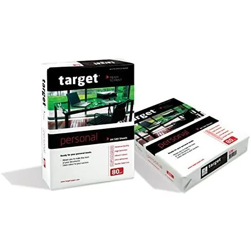 Target Personal Kopierpapier 80g/m² DIN-A3 - 2500 Blatt Druckerpapier weiß