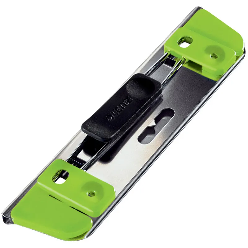Taschenlocher Leitz Active 1728 - grün 2 Blatt Metall/Kunststoff
