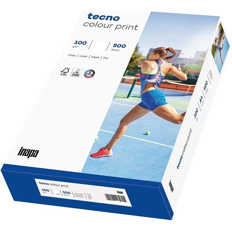 tecno Colour Print 100g/m² DIN-SRA3 (45,0 x 32,0 cm) 500 Blatt Farblaserpapier weiß