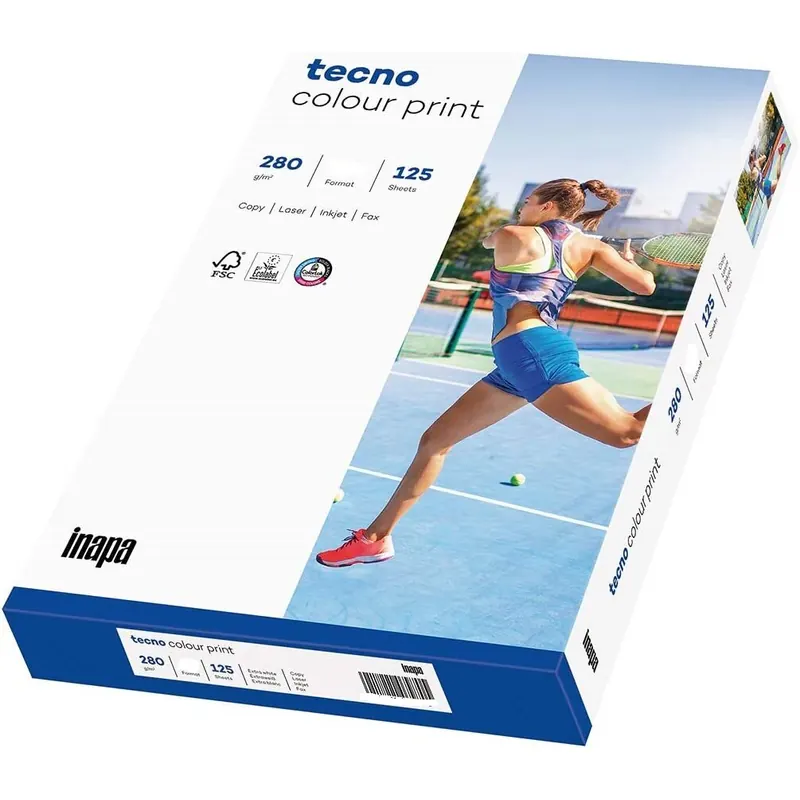 tecno Colour Print 280g/m² DIN-SRA3 (45,0 x 32,0 cm) Farblaserpapier 125 Blatt weiß