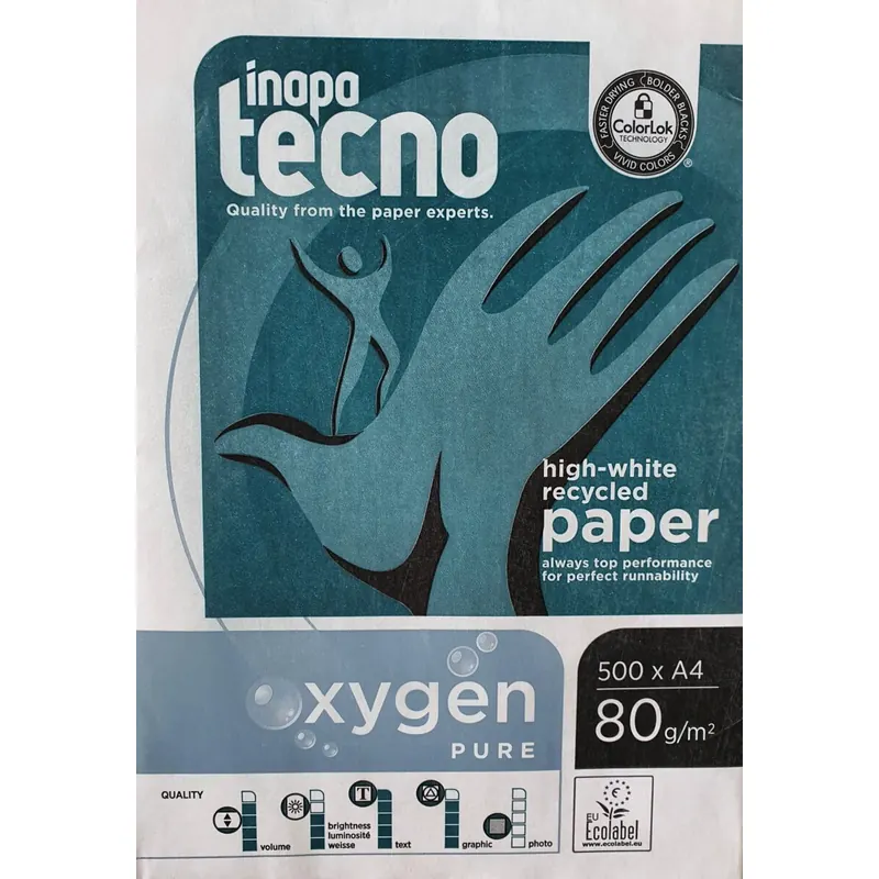 tecno oxygen pure 80g A4 500 Blatt