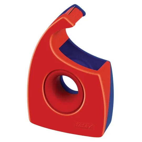 tesa Handabroller rot-blau leer bis 10m x 19mm