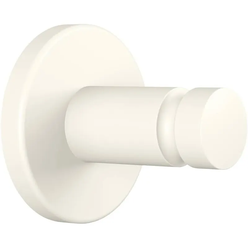 tesa MOON WHITE Handtuchhaken, matt weiß, für Bad & WC - für Bäder im Industrial Style und moderne Badezimmer - bohrfrei, inkl. Klebelösung