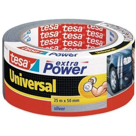tesa Reparaturband extra Power Universal , silber, 25m x 50mm