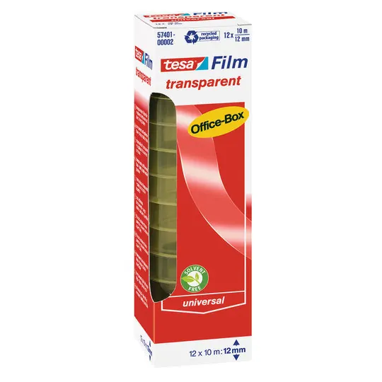tesa transparent Office-Box 10m x 15mm 12 Rollen