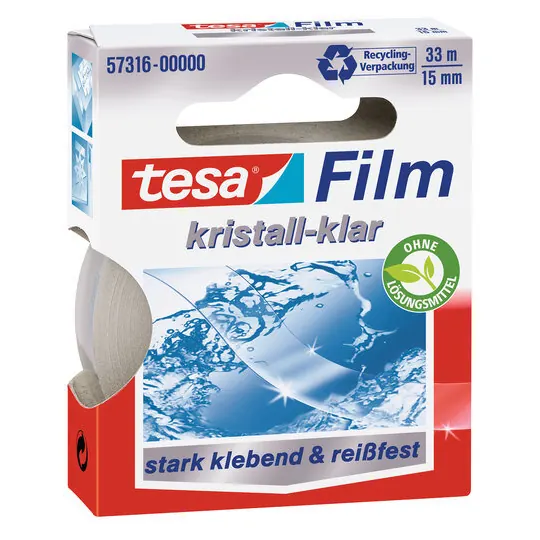 tesafilm kristall-klar 33m x 15mm