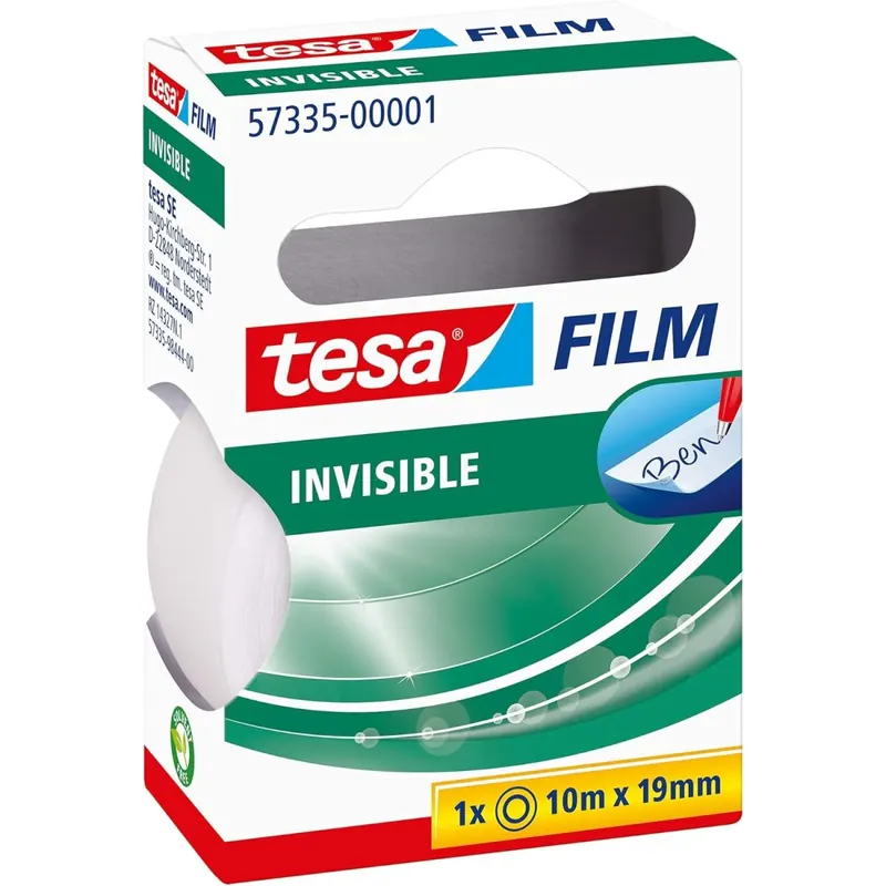 tesafilm matt-unsichtbar invisible 10m x 19mm 57335-00001
