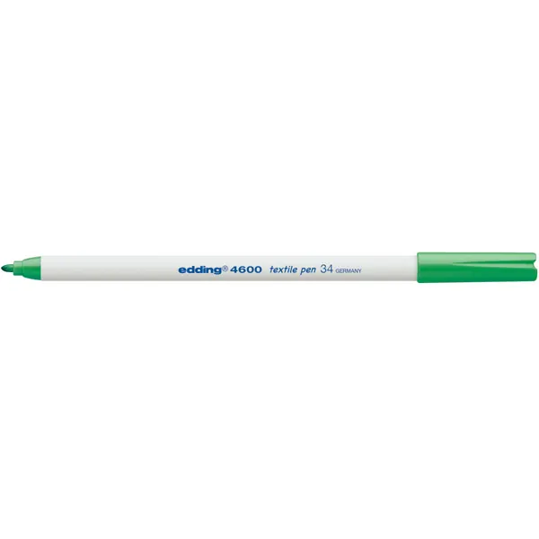 Textilmarker edding creative 4600 - blassgrün 1 mm Rundspitze permanent nicht nachfüllbar