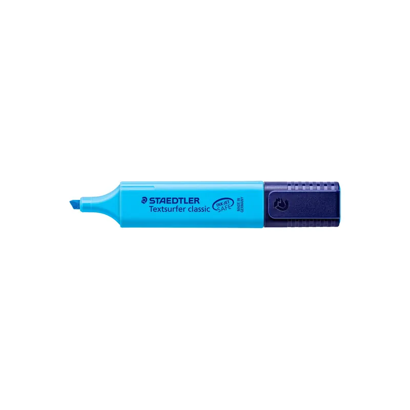 Textmarker Staedtler textsurfer classic 364 - blau 1-5 mm Keilspitze permanent nachfüllbar