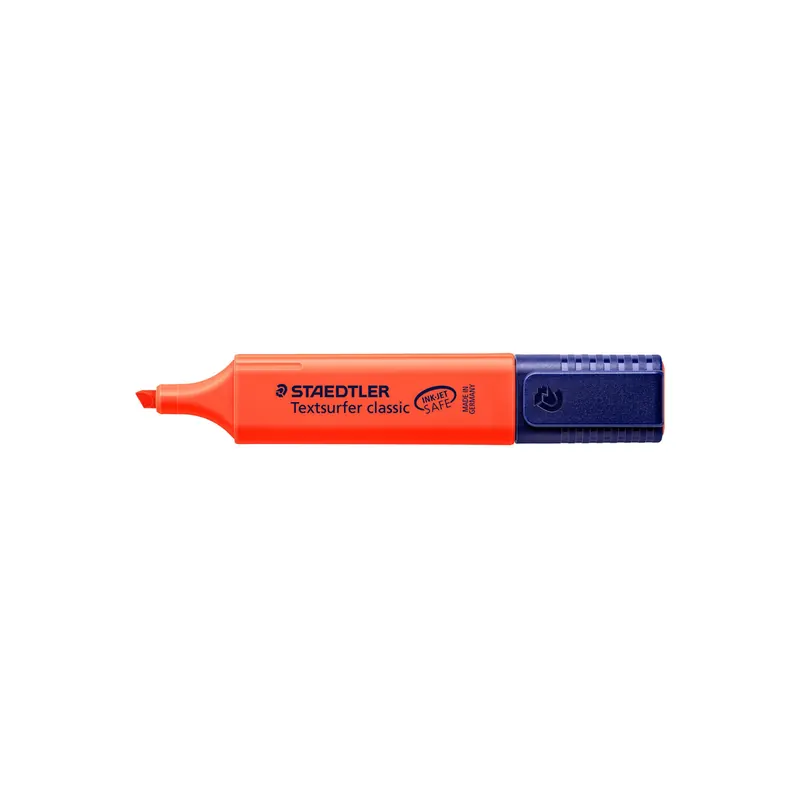 Textmarker Staedtler textsurfer classic 364 - rot 1-5 mm Keilspitze permanent nachfüllbar