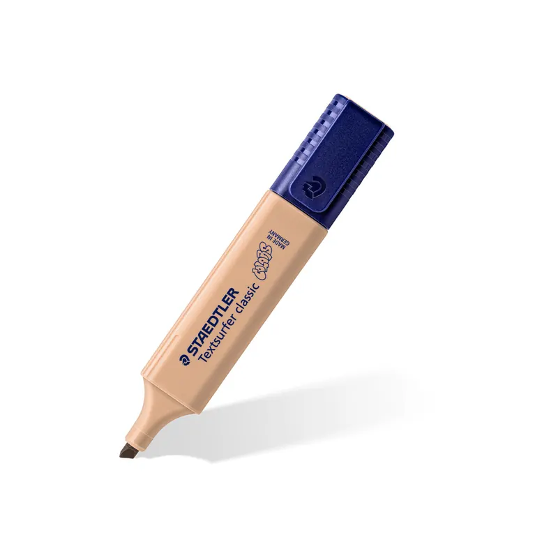 Textmarker Staedtler textsurfer classic 364C - sand 1-5 mm Keilspitze permanent nicht nachfüllbar