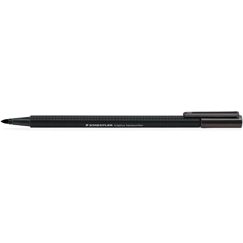 Textmarker Staedtler triplus textsurfer 362C - schwarz 1-4 mm Rundspitze permanent nicht nachfüllbar