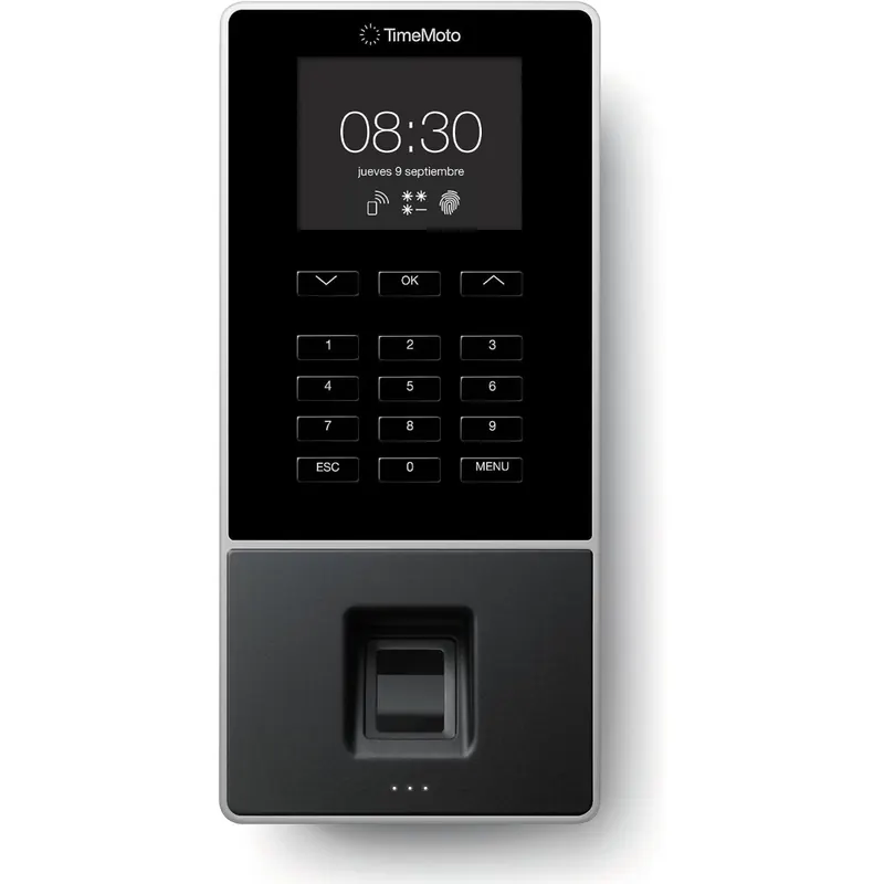 TimeMoto TM-626 - Zeiterfassungssystem mit Fingerabdruck- und RFID-Leser für bis zu 200 Benutzer - Inklusive Personal-Management-Lösung