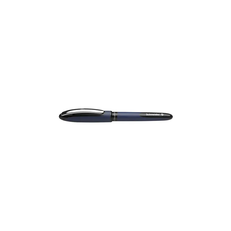Tintenroller Schneider One Business 183001 - dunkelblau/schwarzes Gehäuse 0,6 mm Mine schwarz Free Ink System