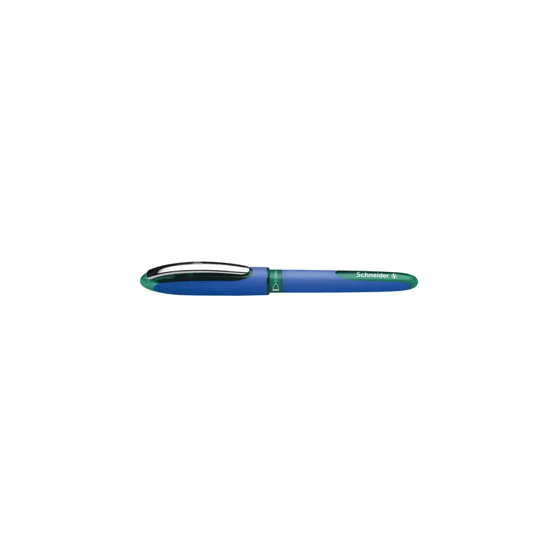 Tintenroller Schneider One Hybrid C 183204 - blau/grünes Gehäuse Mine M grün Free Ink System