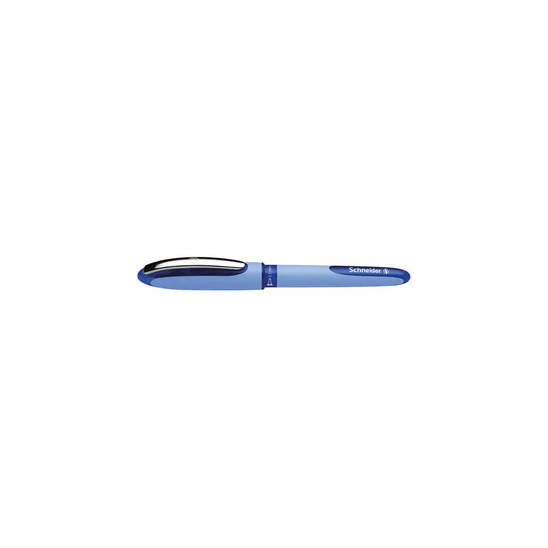 Tintenroller Schneider One Hybrid N 183403 - hellblau/blaues Gehäuse Mine F blau Free Ink System