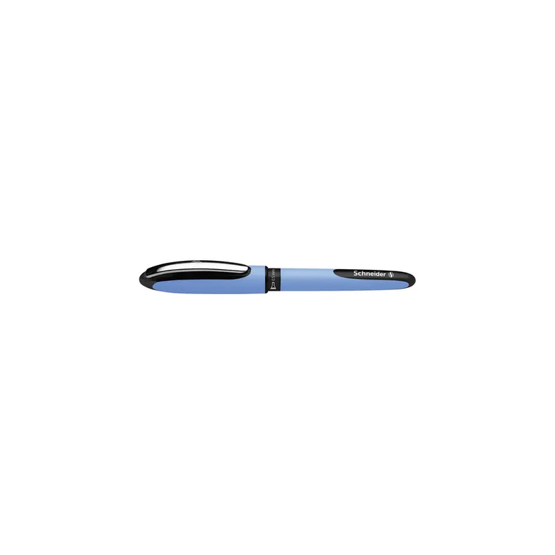 Tintenroller Schneider One Hybrid N 183501 - hellblau/schwarzes Gehäuse Mine M schwarz Free Ink System