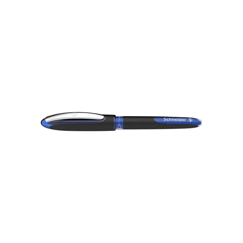 Tintenroller Schneider One Sign Pen 1836 - blau/schwarz 1 mm Mine tiefblau Free Ink System
