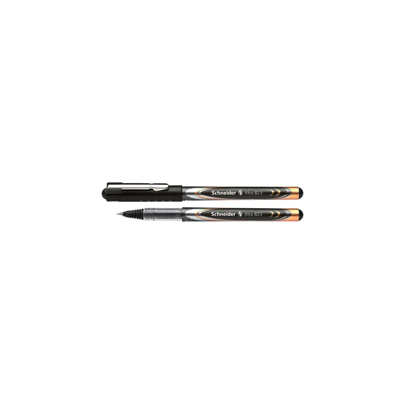 Tintenroller Schneider Xtra 8231 - schwarzes Gehäuse 0,3 mm Mine schwarz