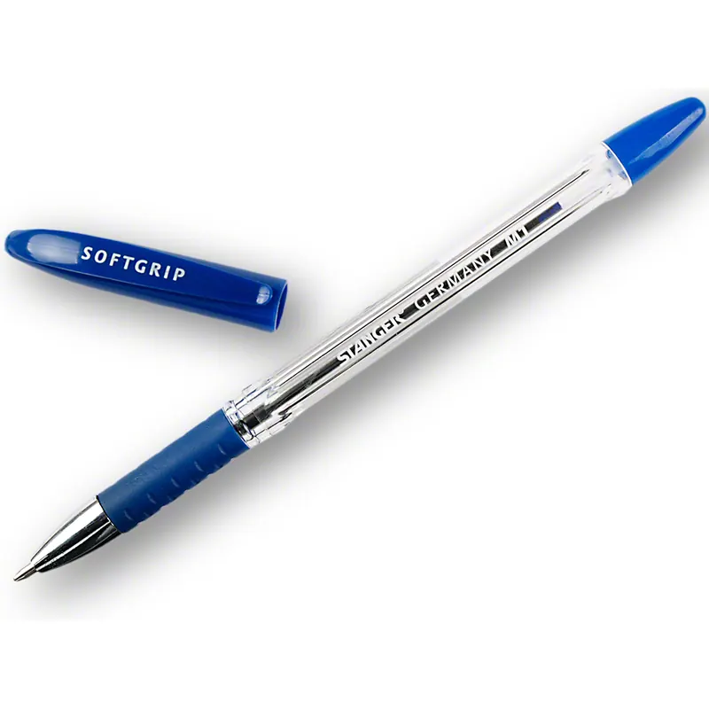 Tintenroller Stanger Soft Grip M1 blau