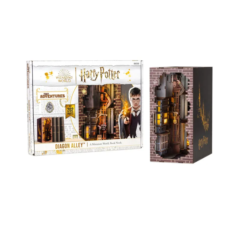 Tiny Adventures - Harry Potter "Diagon Alley" Handgefertigte Miniaturwelten zum Zusammenbauen