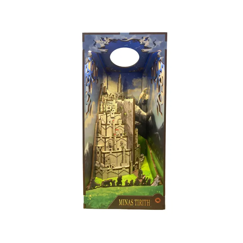 Tiny Adventures - Herr der Ringe "Minas Tirith" Handgefertigte Miniaturwelten zum Zusammenbauen
