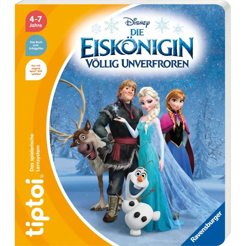 tiptoi® Die Eiskönigin - Völlig unverfroren, Disney Buch für Kinder ab 4 Jahre Pappbilderbuch