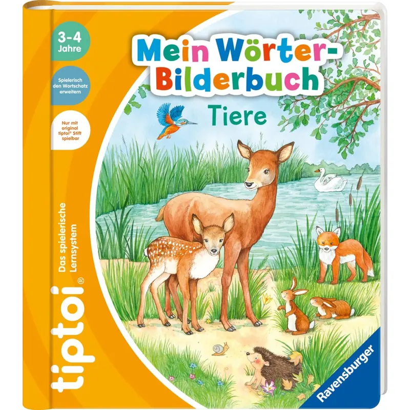 tiptoi® Mein Wörter-Bilderbuch - Tiere Spiralbindung