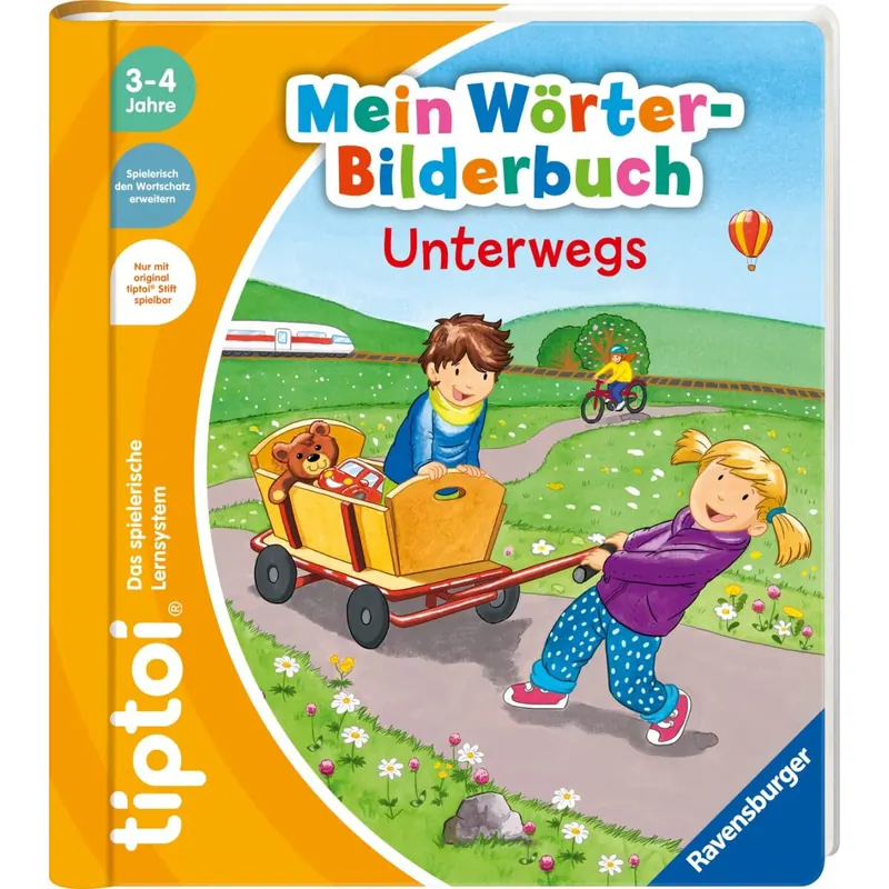 tiptoi® Mein Wörter-Bilderbuch - Unterwegs Spiralbindung