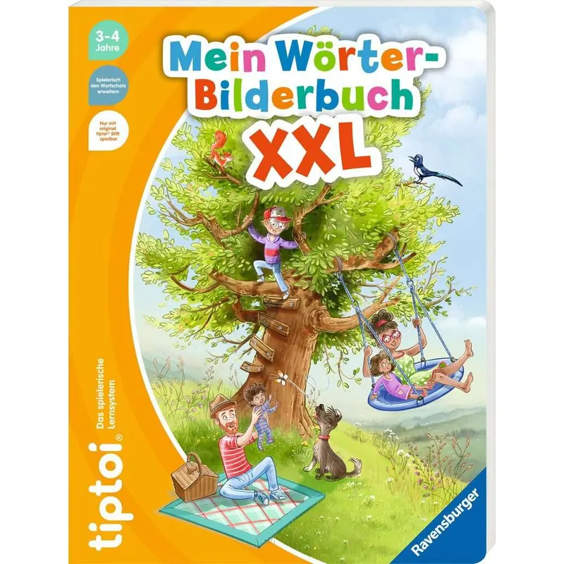 tiptoi® Mein Wörter-Bilderbuch XXL, Buch für Kinder ab 3 Jahre