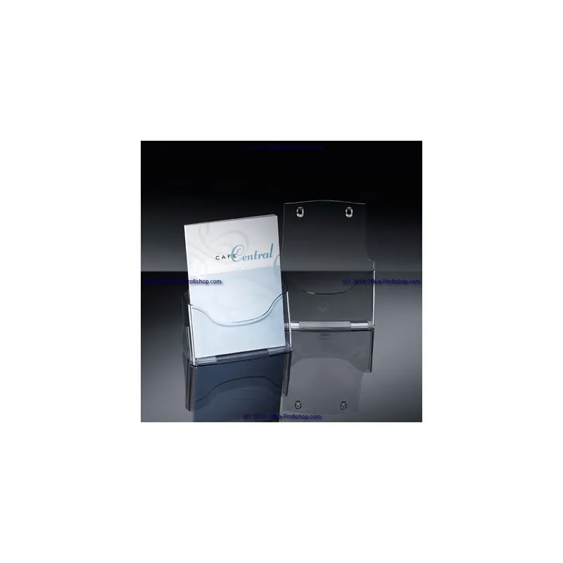Tischprospekthalter sigel LH110 - A4 glasklar 1 Fach Acryl