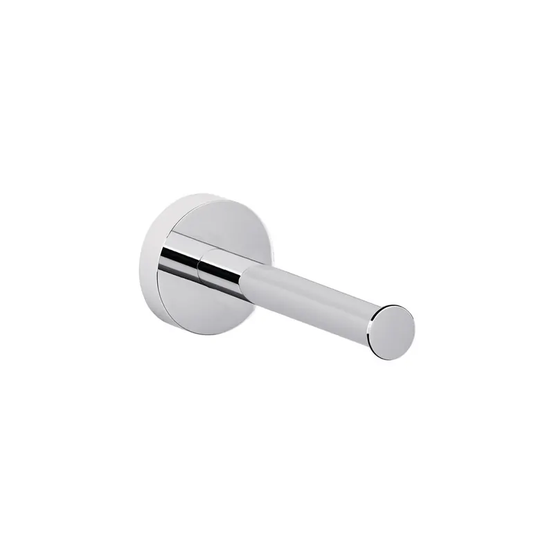 Toilettenpapier Ersatzrollenhalter tesa SMOOZ 40328 - Wandstück rund chrom für glatte Oberflächen Metall