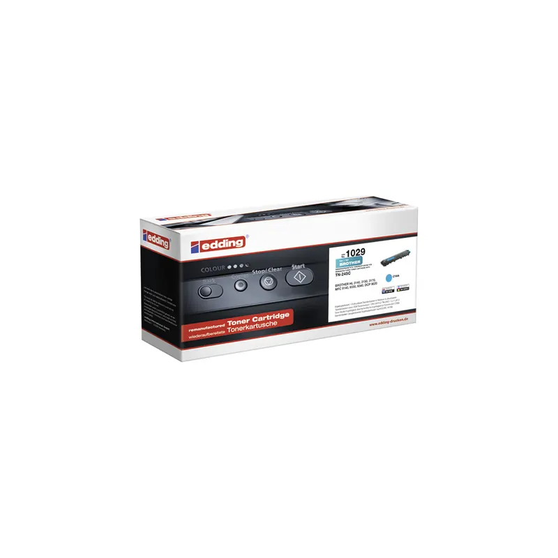 Toner edding ersetzt Brother 1029-EDD - cyan TN-241C ca. 2.200 Seiten