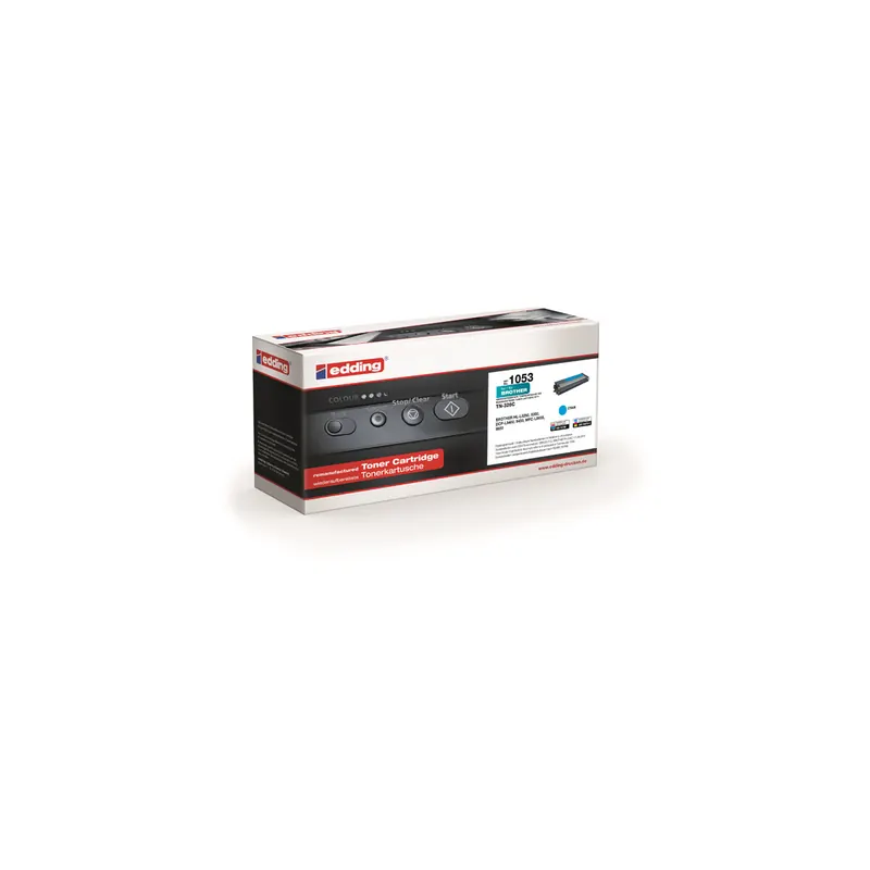 Toner edding ersetzt Brother 1053-EDD - cyan TN-326C ca. 4.000 Seiten