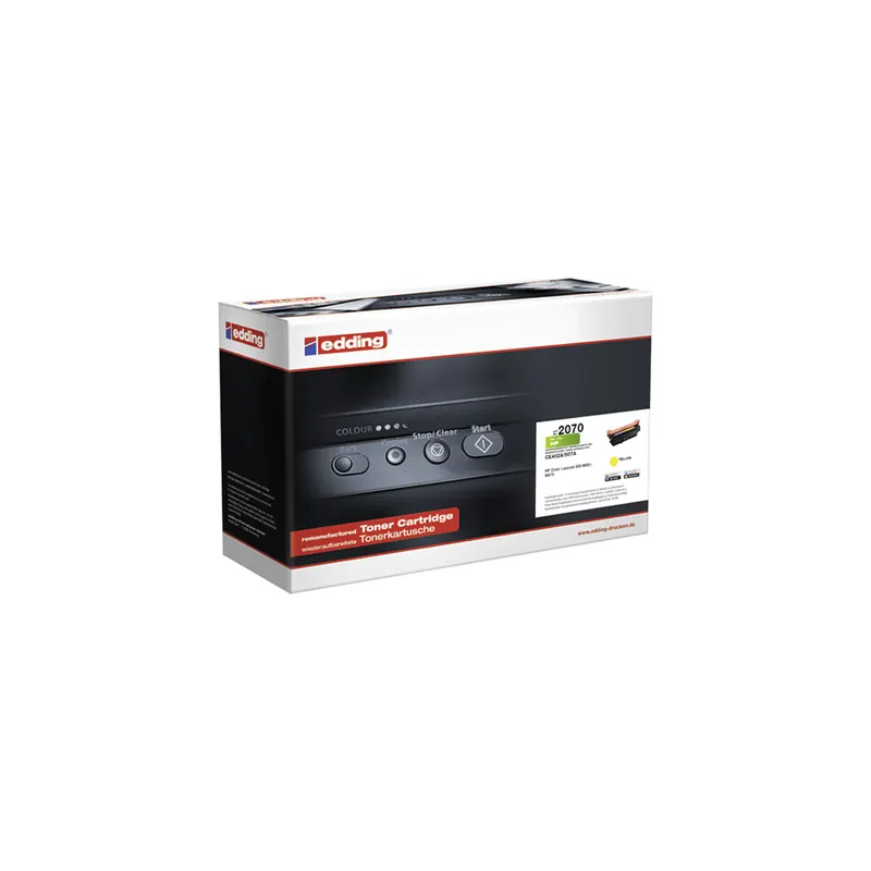 Toner edding ersetzt Hewlett Packard 2070-EDD - gelb Nr. CE402A ca. 6.000 Seiten