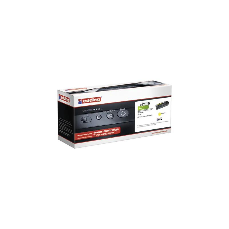 Toner edding ersetzt Hewlett Packard 2116-EDD - gelb Nr. CF382A ca. 2.700 Seiten