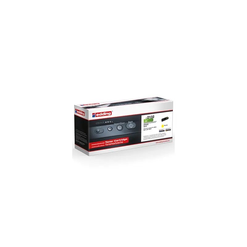 Toner edding ersetzt Hewlett Packard 2132-EDD - gelb Nr. CF402X ca. 2.300 Seiten