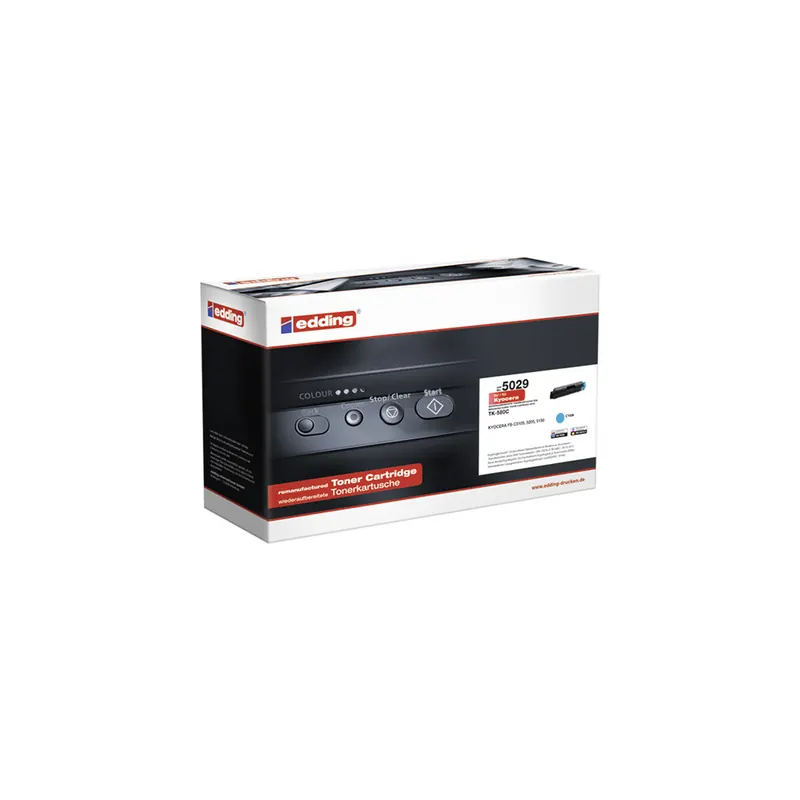 Toner edding ersetzt Kyocera 5029-EDD - cyan TK-580C ca. 2.800 Seiten