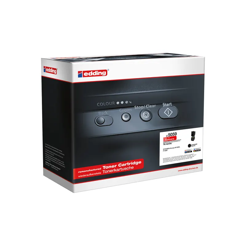Toner edding ersetzt Kyocera 5059-EDD - schwarz TK-5240K ca. 4.000 Seiten