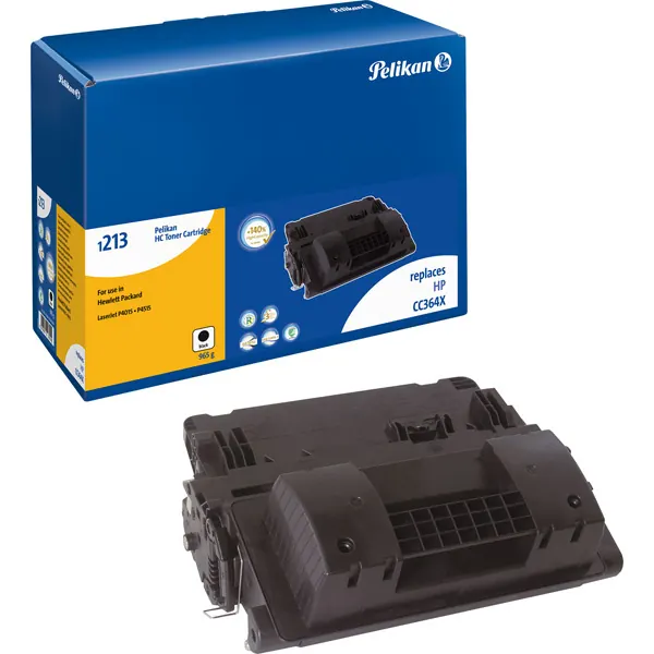 Toner Pelikan ersetzt Hewlett Packard 4203144 - schwarz Nr. 64X ca. 24.000 Seiten
