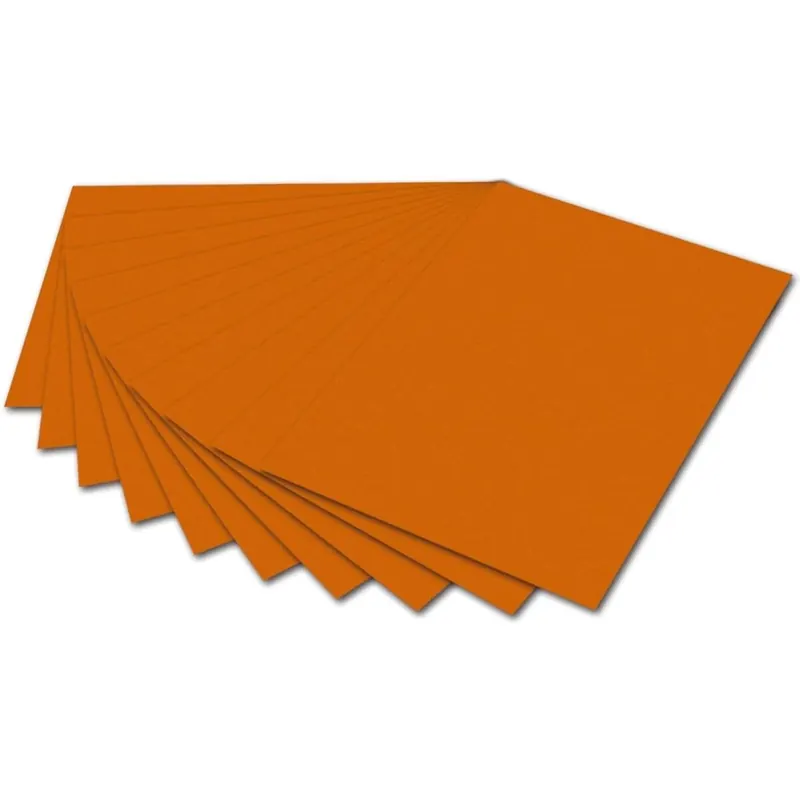 Tonpapier A4 hellorange 130g 100 Blatt