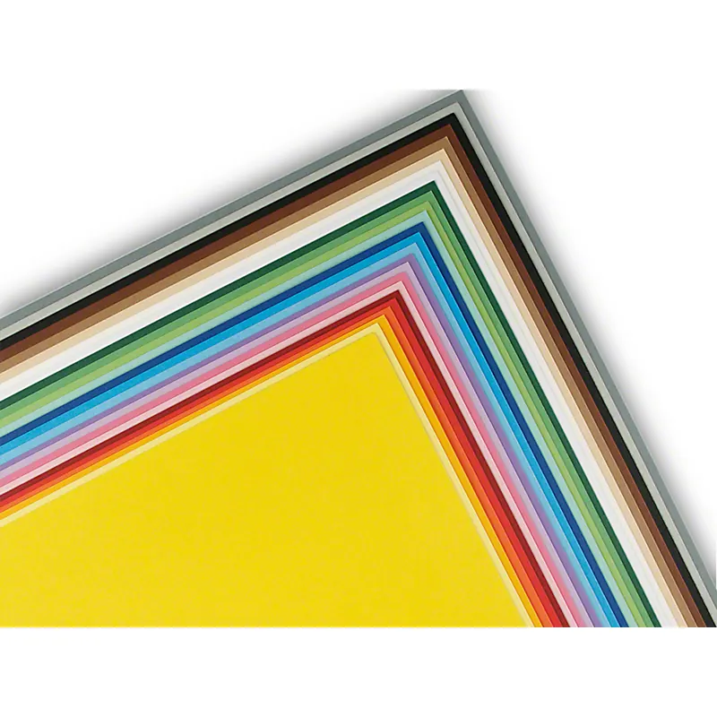 Tonzeichenpapier Sonderedition 25, 130g, 50x70 cm, P/25 Bogen farbig sortiert
