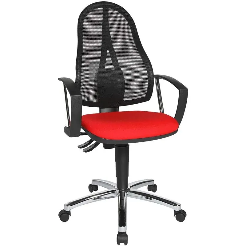 Topstar G210 Bürostuhl Point60 rot/Netz 383133