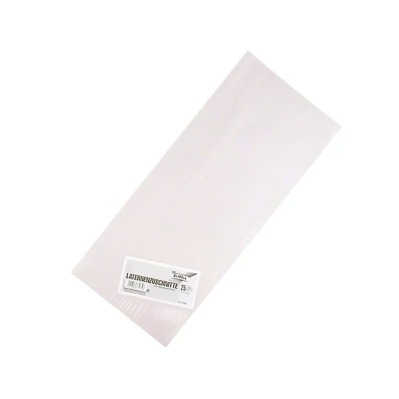 Transparentpapier, 115g/m², 22x51cm, P/25 Bogen, weiß