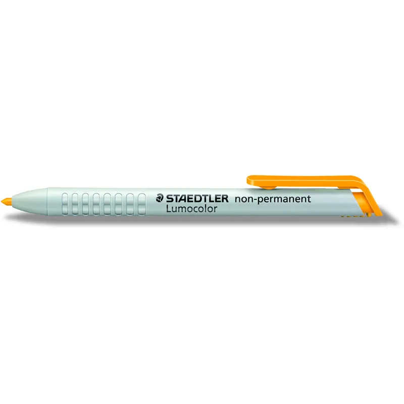 Trockenmarker Staedtler Lumocolor 768N - gelb 3 mm Rundspitze non-permanent nachfüllbar