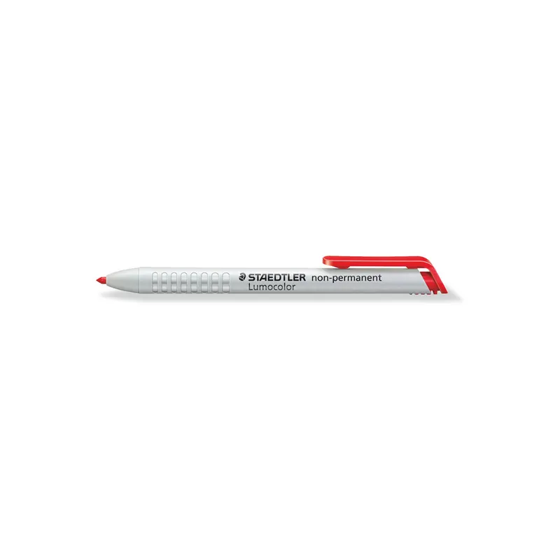 Trockenmarker Staedtler Lumocolor 768N - rot 3 mm Rundspitze non-permanent nachfüllbar