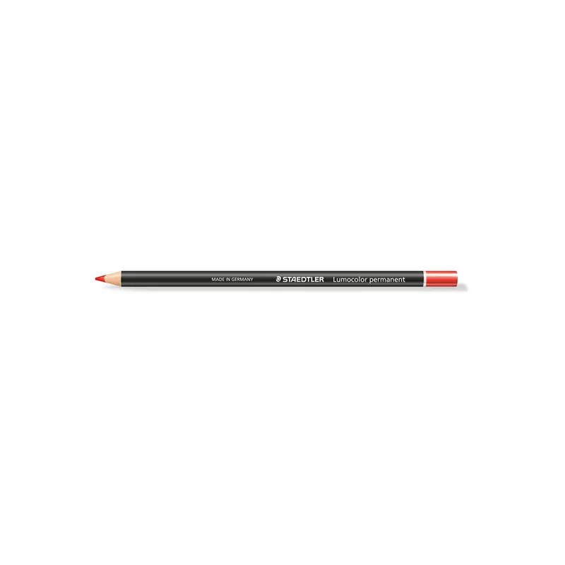 Trockenmarker Staedtler Lumocolor glasochrom 10820 - rot Rundspitze permanent nicht nachfüllbar